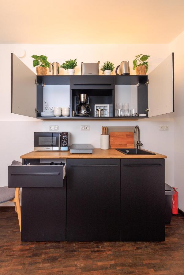 Global Living - Design Apartment I Rathausplatz I Kitchen I Augsburg Exterior foto