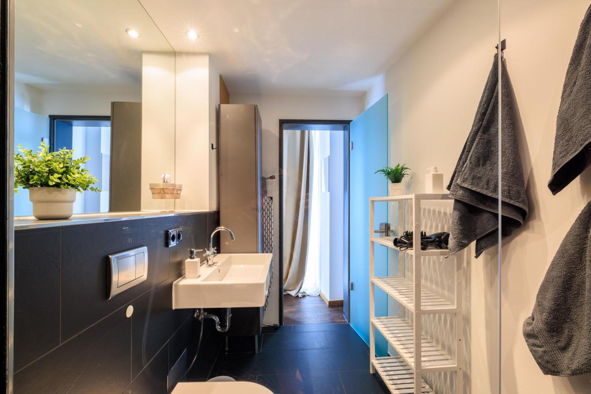 Global Living - Design Apartment I Rathausplatz I Kitchen I Augsburg Exterior foto